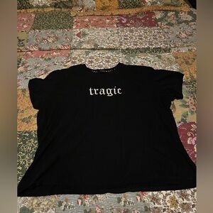 Torrid nightfall “tragic” tee. Size 1